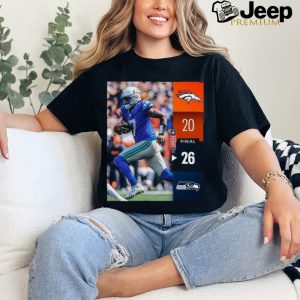 Seattle Seahawks wins 37 20 Denver Broncos 2024 NFL Game final score shirt