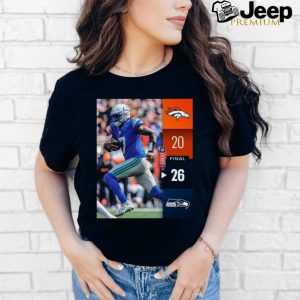 Seattle Seahawks wins 37 20 Denver Broncos 2024 NFL Game final score shirt