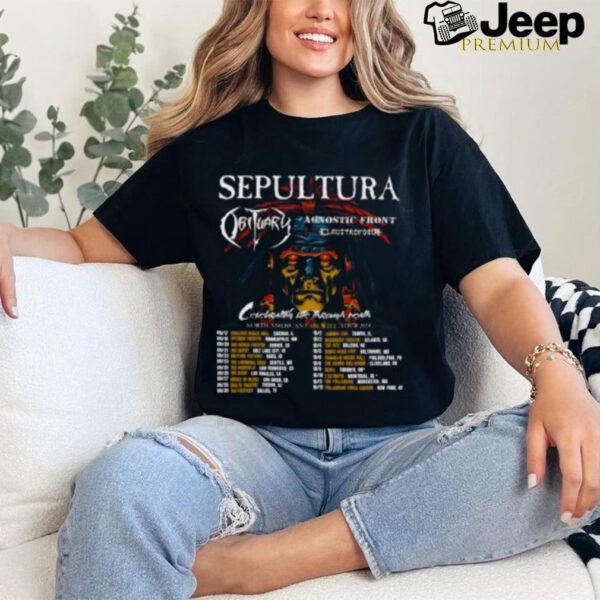 Sepultura North American Tour 2024 Shirt