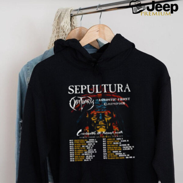 Sepultura North American Tour 2024 Shirt