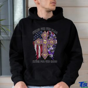 Stand For The Flag Kneel For The Cross Minnesota Vikings Shirt