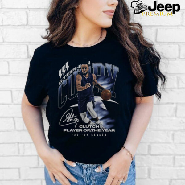 Steph Curry Golden State 2024 Clutch Player Award T Shirt