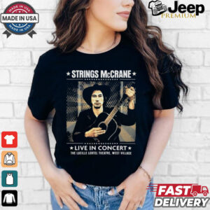 String McCrane Hold On To Me Darling Live In Concert T shirt