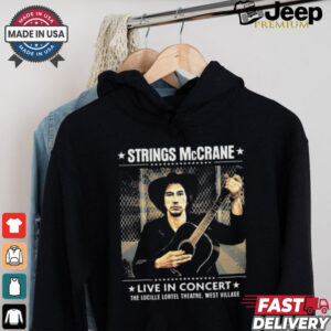 String McCrane Hold On To Me Darling Live In Concert T shirt