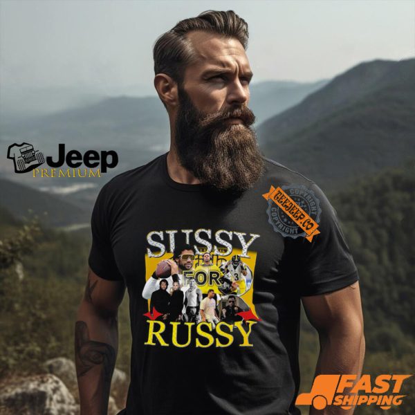 Sussy For Russy T shirt