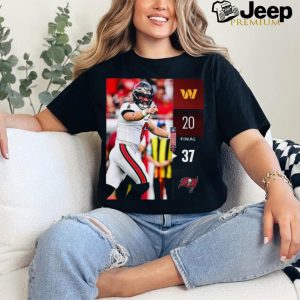 Tampa Bay Buccaneers wins 37 20 Washington Commanders 2024 NFL Game final score shirt