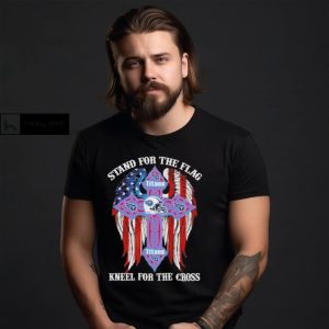 Tennessee Titans Stand For The Flag Kneel For The Cross 2024 T shirt