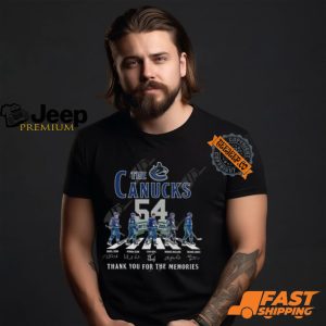 The Canucks 54 Years Of 1970 2024 Thank You For The Memories T Shirt