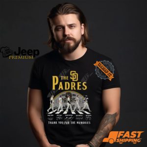 The Padres 55 Years Of 1969 2024 San Diego Padres Thank You For The Memories T Shirt