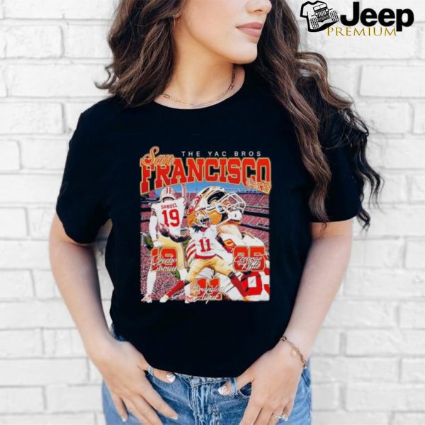 The Yac Bros San Francisco 49ers graphic shirt