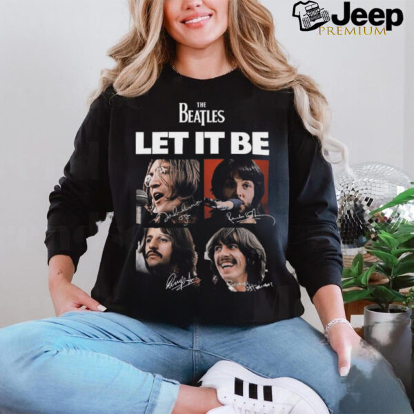 The beatles let it be shirt