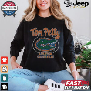 Tom Petty Florida Gators Original Retro Brand Label T Shirt