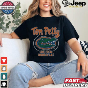 Tom Petty Florida Gators Original Retro Brand Label T Shirt