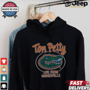 Tom Petty Florida Gators Original Retro Brand Label T Shirt