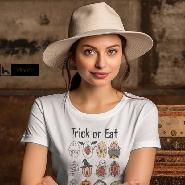 Trick Or Eat Pussy Vagina Halloween Shirt