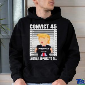 Trump Convict 45 No One Is Above The Law T Shirt