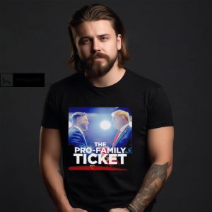 Trump and Vance the pro family ticket shirt