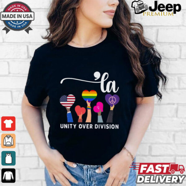 Unity Over Division, Women's Rights shirt