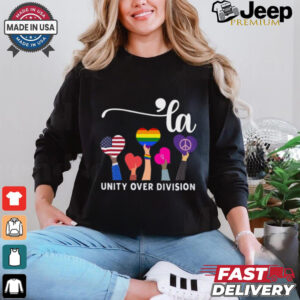 Unity Over Division, Women's Rights shirt