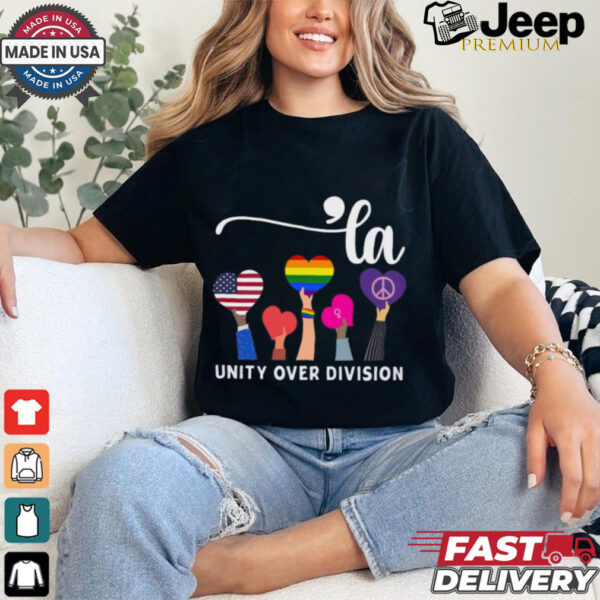 Unity Over Division, Women's Rights shirt