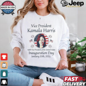 Vice President Kamala Harris Inauguration 2025 Memorabilia Shirt