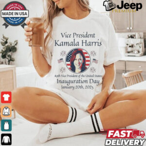 Vice President Kamala Harris Inauguration 2025 Memorabilia Shirt