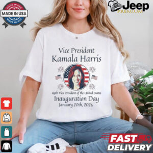 Vice President Kamala Harris Inauguration 2025 Memorabilia Shirt