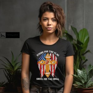 Washington Redskins Stand For The Flag Kneel For The Cross 2024 T shirt