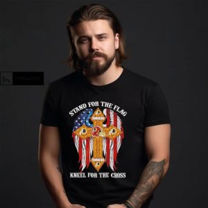 Washington Redskins Stand For The Flag Kneel For The Cross 2024 T shirt