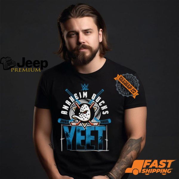 YEET Anaheim Ducks Hockey logo shirt