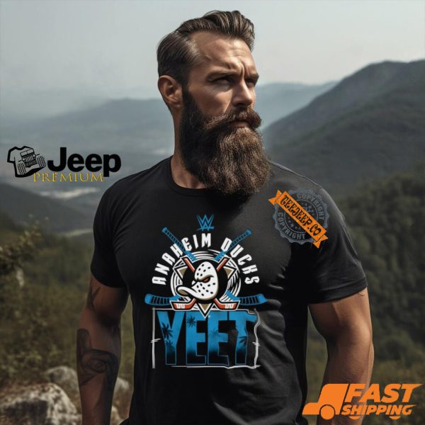 YEET Anaheim Ducks Hockey logo shirt