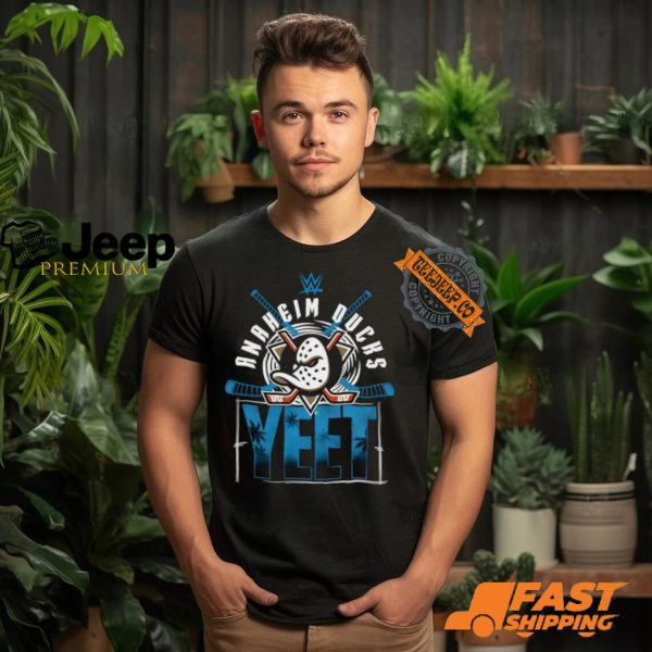 YEET Anaheim Ducks Hockey logo shirt