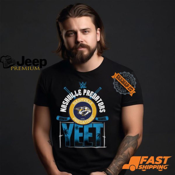 YEET Nashville Predators Hockey logo shirt