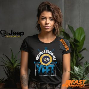 YEET Nashville Predators Hockey logo shirt