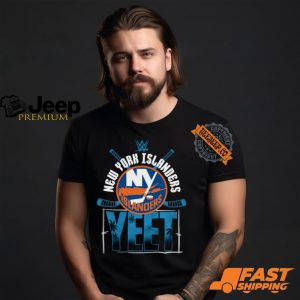 YEET New York Islanders Hockey logo shirt