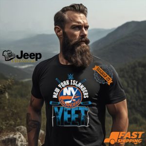 YEET New York Islanders Hockey logo shirt