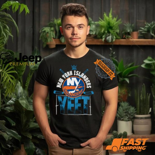 YEET New York Islanders Hockey logo shirt