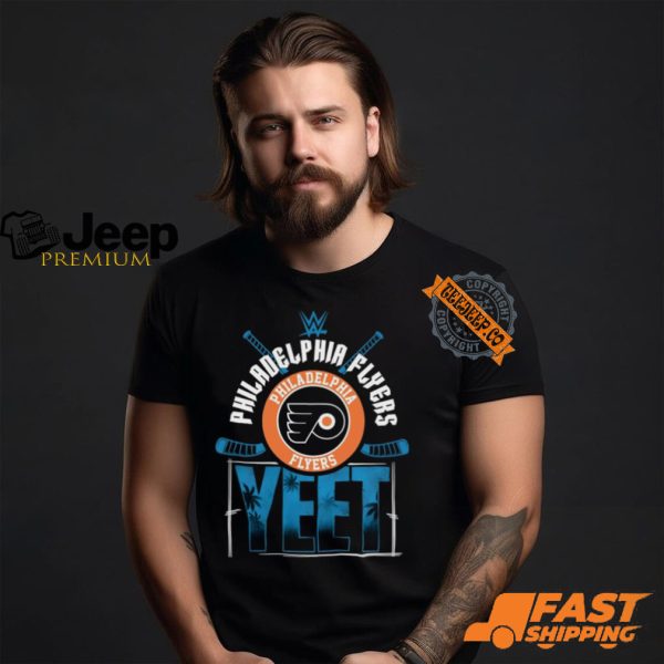 YEET Philadelphia Flyers Hockey logo shirt