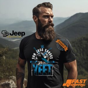 YEET San Jose Sharks Hockey logo shirt