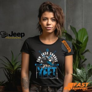 YEET San Jose Sharks Hockey logo shirt