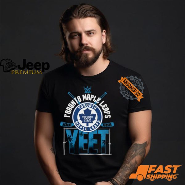 YEET Toronto Maple Leafs Hockey logo shirt