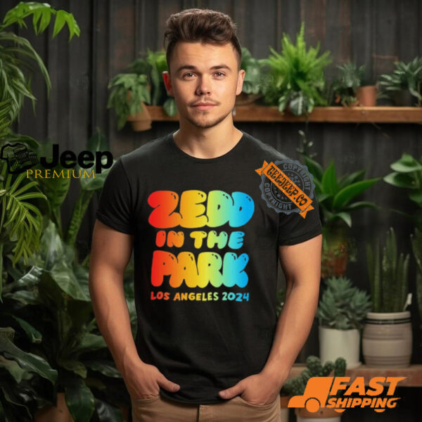 Zedd In The Park Los Angeles 2024 t shirt