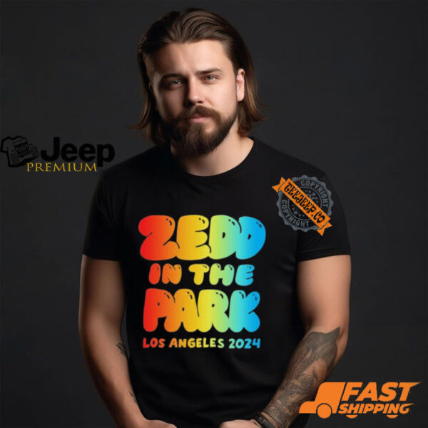 Zedd In The Park Los Angeles 2024 t shirt