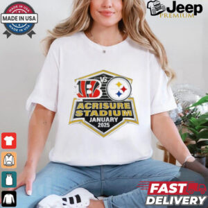 Pittsburgh Steelers Vs Cincinnati Bengals Gameday Acrisure Stadium January 2025 Shirt