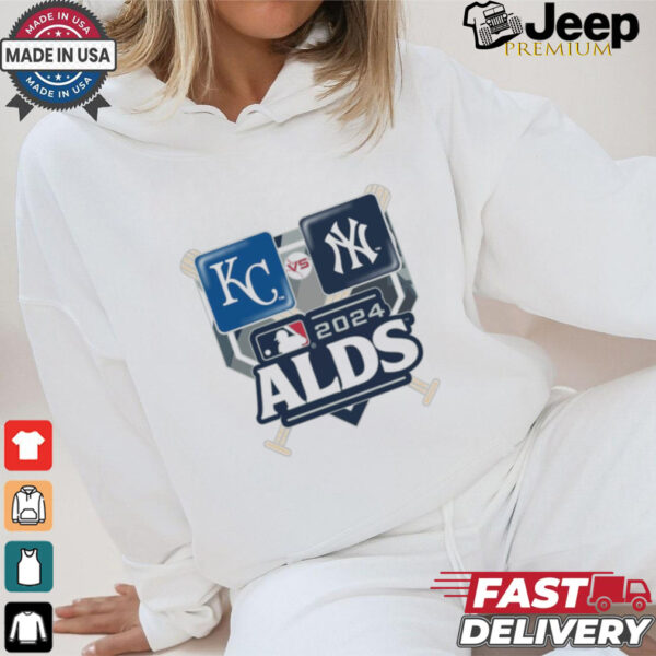 2024 ALDS Dueling Pin – Kansas City Royals vs. New York Yankees MLB Logo t shirt