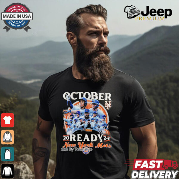 2024 October Ready New York Mets T Shirt