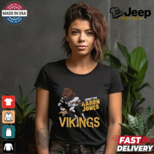 Aaron Jones Showtyme Minnesota Vikings Showtyme T Shirts