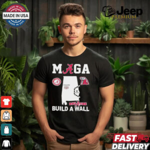 Alabama Crimson Tide MAGA Build A Wall Beat Georgia Shirt