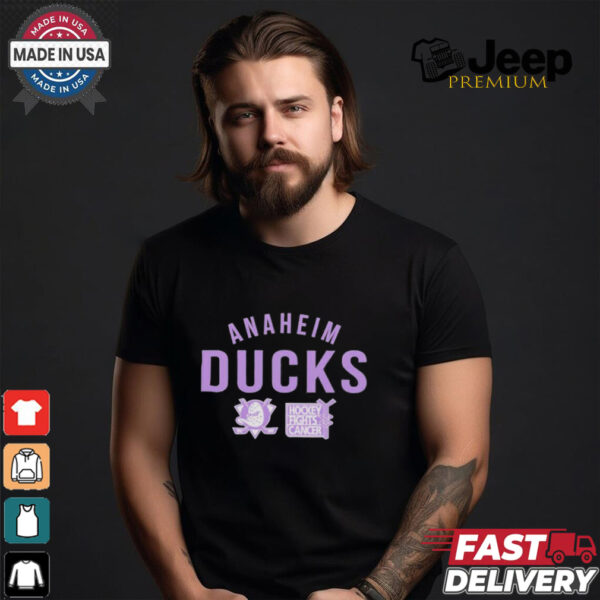 Anaheim Ducks Hockey Fights Cancer 2024 Shirt