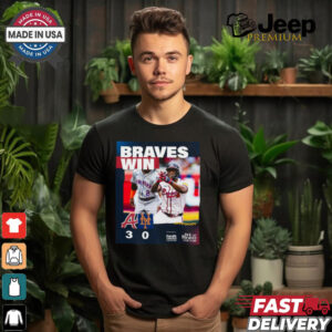 Atlanta Braves Win 3 0 New York Mets 2024 October Baseball Matchup shirt